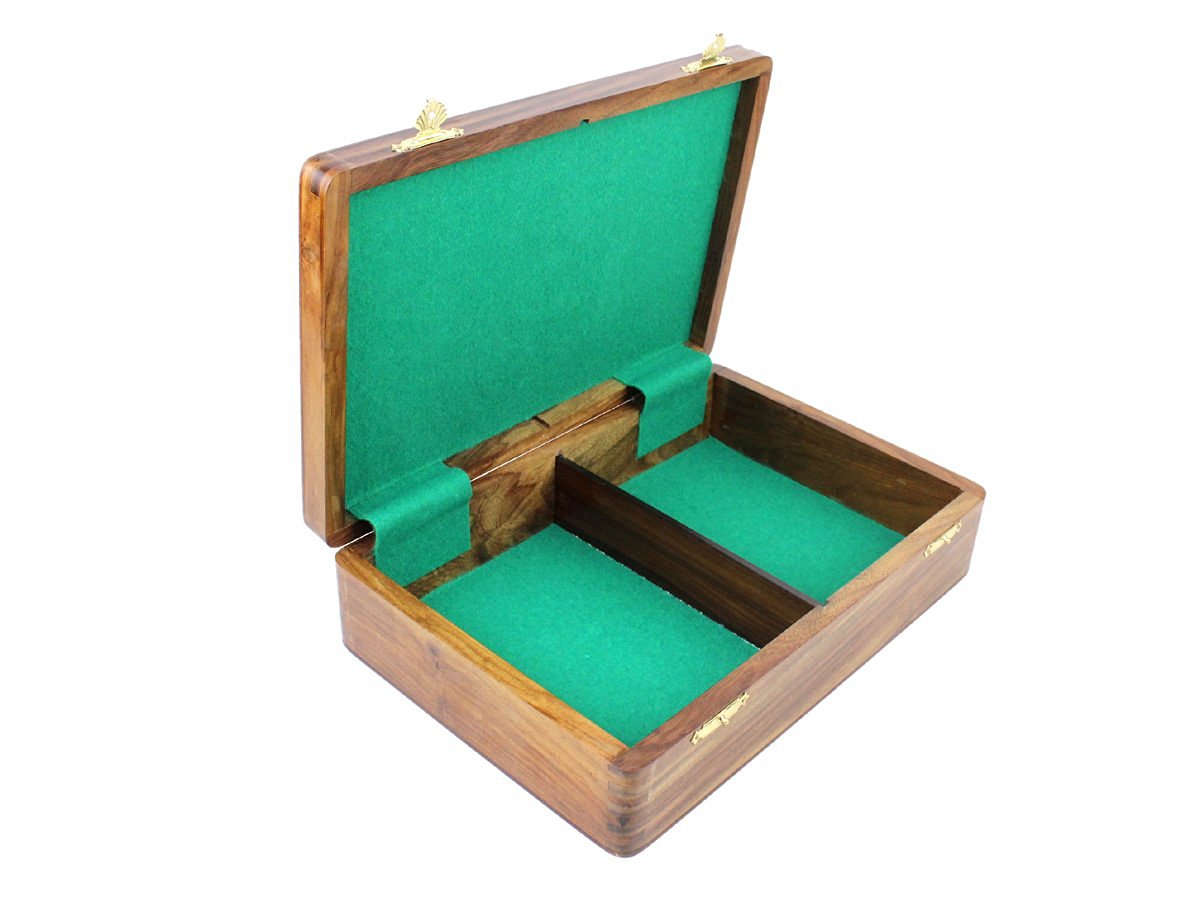 Storage Box with Felt for Protection of Pieces